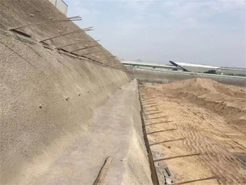 榆树河道边坡加固